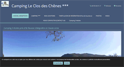 Desktop Screenshot of closdeschenes.fr